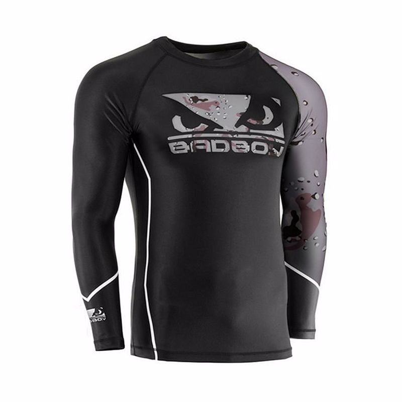 BAD BOY Soldier Rashguard - Brown Camo